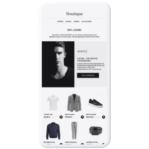 CleverReach - Boutique Fashion-Template - LookBook 1